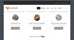 Desktop Screenshot of aletalk.co.uk